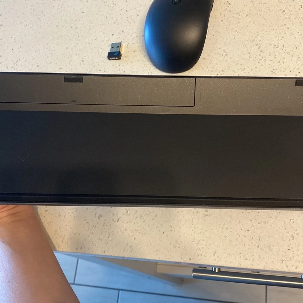 External laptop keyboard for a Dell computer with mouse, never used!